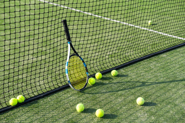 Construction d'un court de tennis à Toulon